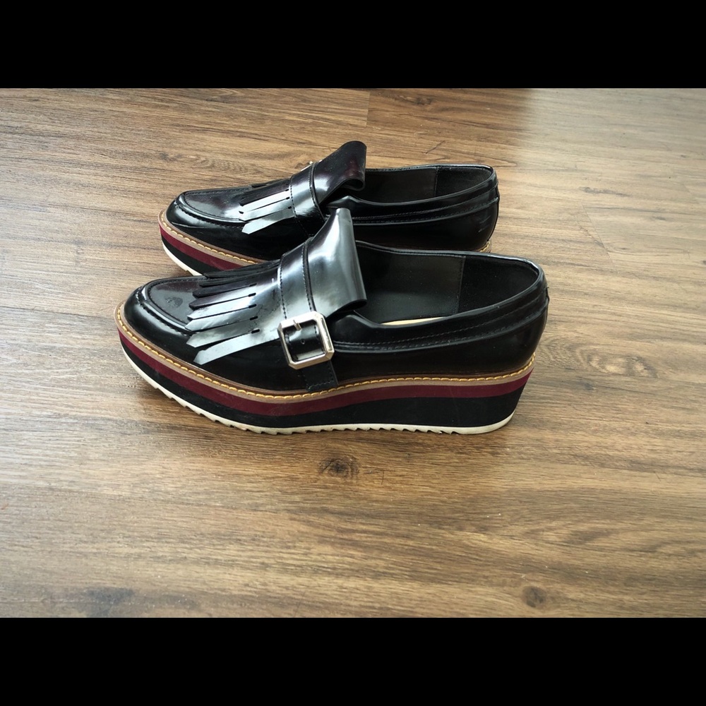 Zara wedge shoes